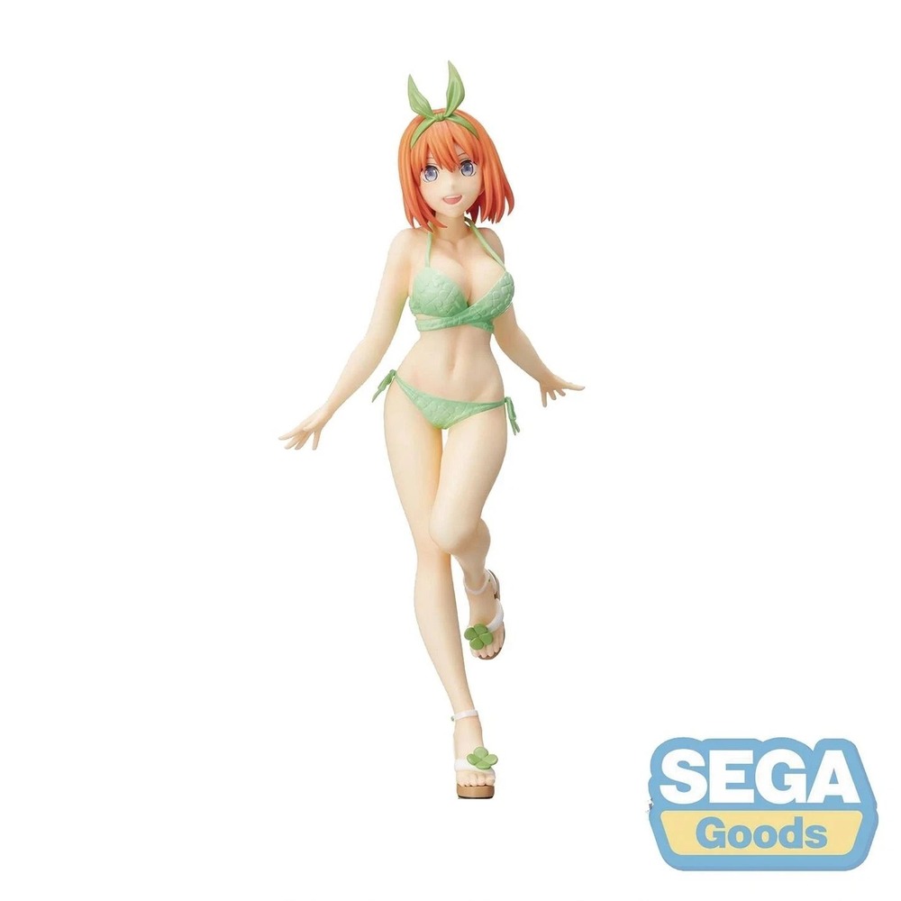 SEGA QUINTESSENTIAL QUINTUPLETS 2 YOTSUBA NAKANO PREMIUM 7.8 INCH FIGURE NEW US